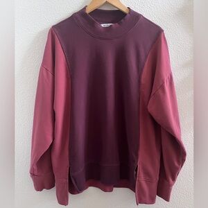 Athleta Burgundy Sweatshirt